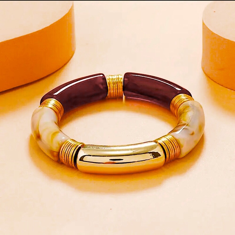 ⚜️𝟯𝟬%𝗢𝗙𝗙 𝗯𝘂𝗻𝗱𝗹𝗲𝘀 𝟯+⚜️ NEW Acrylic Chunky Colorful Bangle - Picture 4 of 10